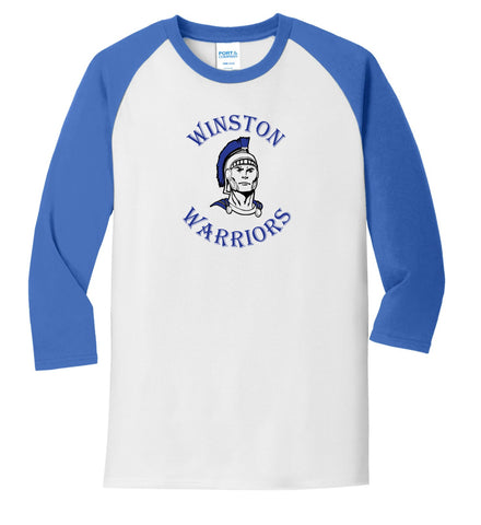 Winston Middle School 3/4 Sleeve Youth or Adult T-Shirt