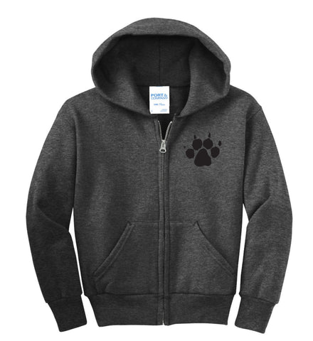 McGovern Youth Full Zip Cheetah Hoodie